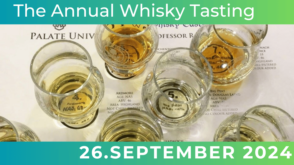 The Anual Whisky Tasting